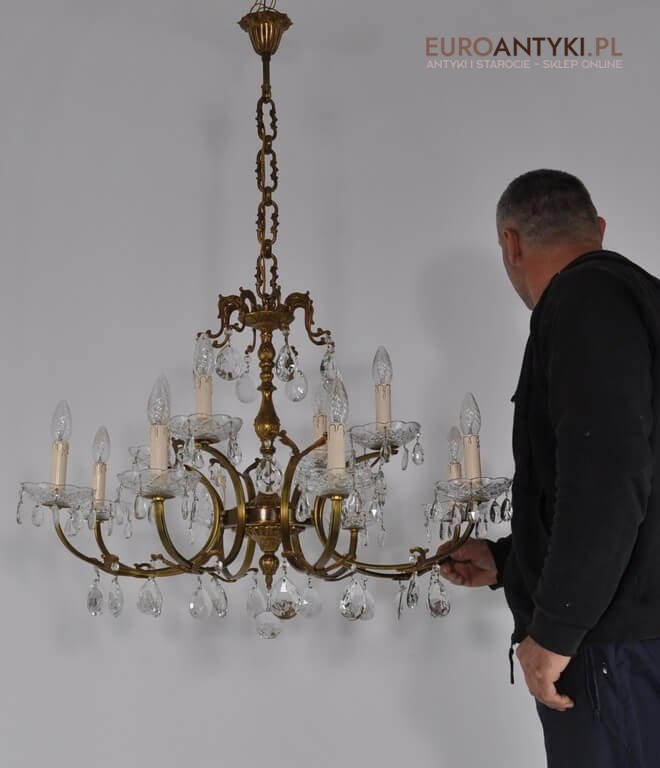 kryształowy żyrandol kryształowy żyrandol